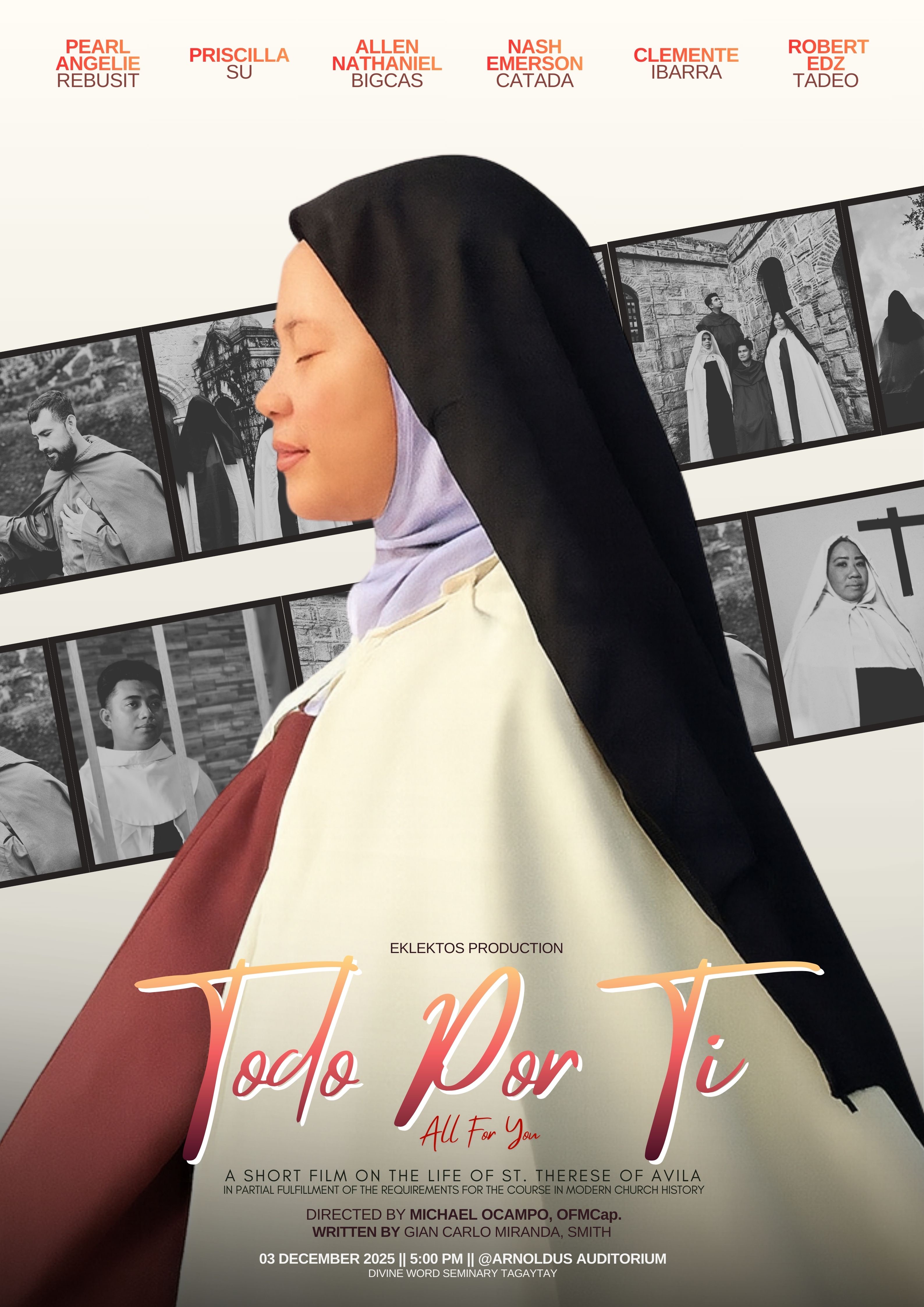 TODO POR TI: Isang Maikling Pelikula na inihahandog ng Eklektos Production